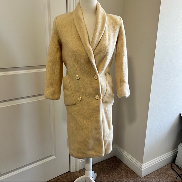 Vintage Saks Fifth Avenue Ivory Coat - Picture 3 of 15